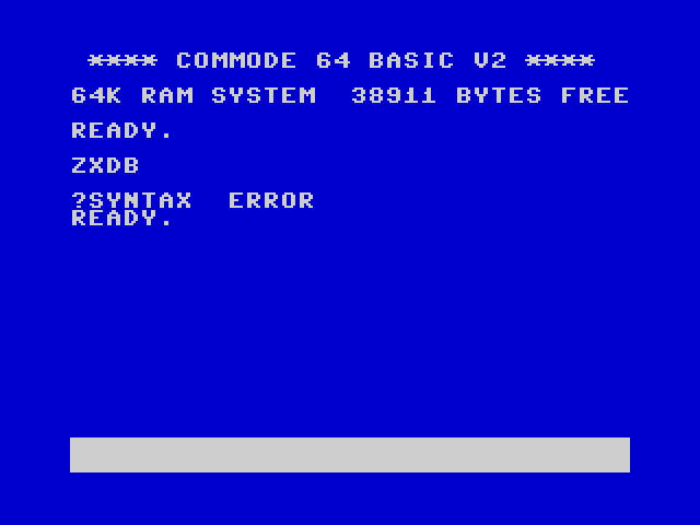 Commode 64 BASIC image, screenshot or loading screen