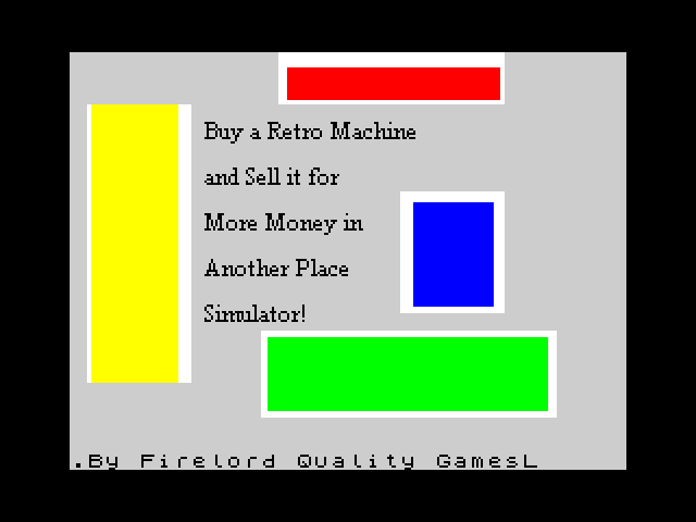 [CSSCGC] Buy a Retro Machine and Sell it for More Money in Another Place Simulator! image, screenshot or loading screen