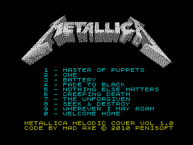 Metallica Melodic Cover vol 1.0 image, screenshot or loading screen
