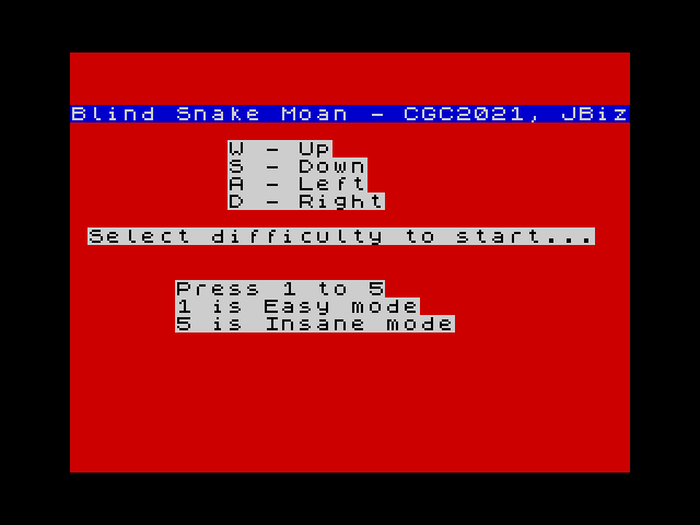 [CSSCGC] Blind Snake Moan image, screenshot or loading screen