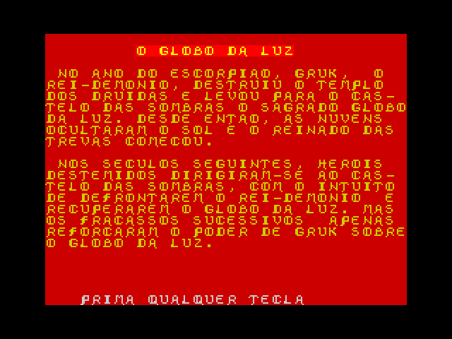 O Globo da Luz image, screenshot or loading screen