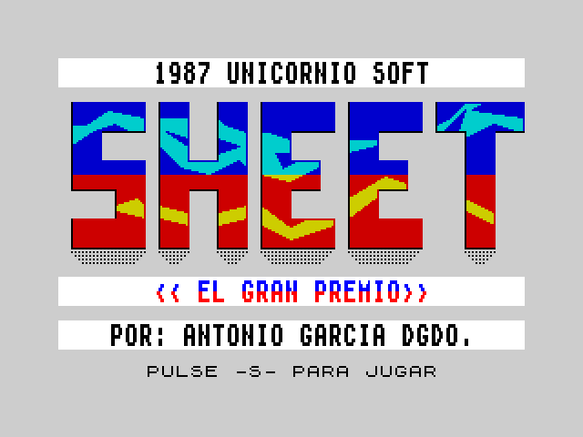 El Mejor Spectrum issue 7 image, screenshot or loading screen