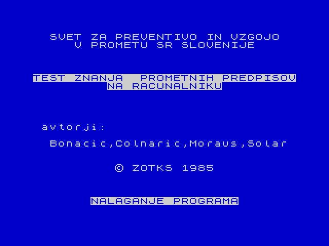 Cestno Prometni Predpisi image, screenshot or loading screen
