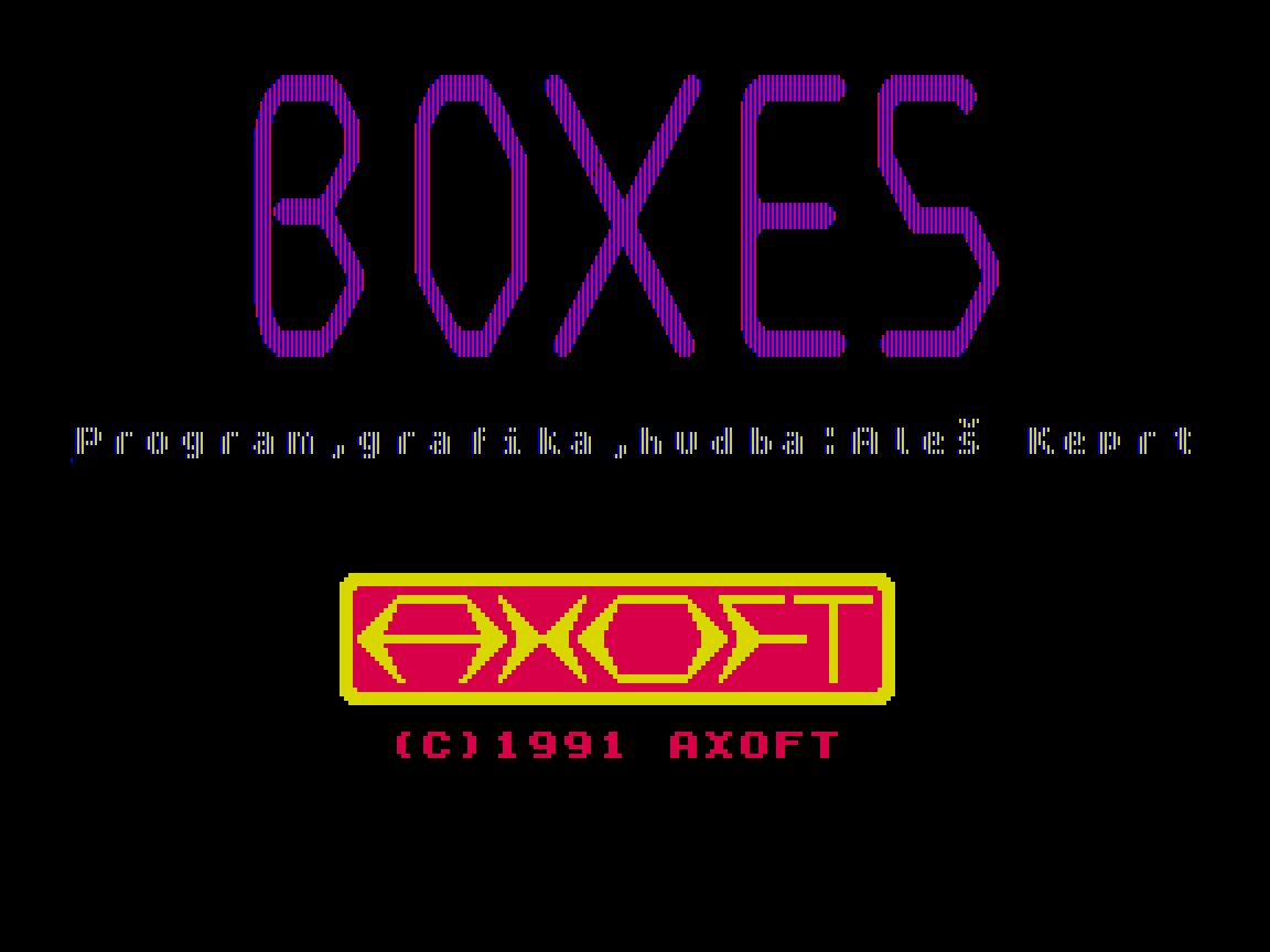 Boxes image, screenshot or loading screen