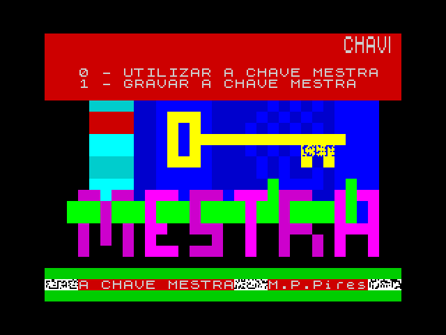 A Chave Mestra image, screenshot or loading screen