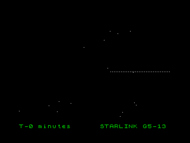 SpaceX Starlink Satellite Train Watcher Simulator image, screenshot or loading screen