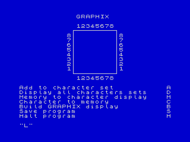 Graphix image, screenshot or loading screen