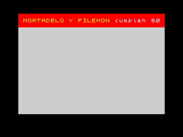 Mortadelo y Filemon Cumplen 60 image, screenshot or loading screen
