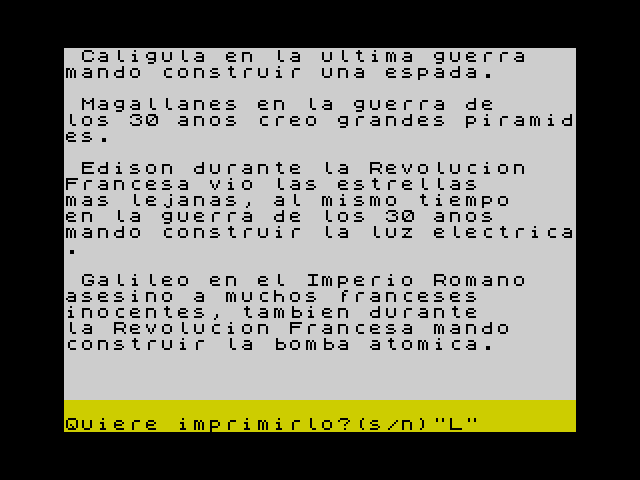 Caos de Historia image, screenshot or loading screen
