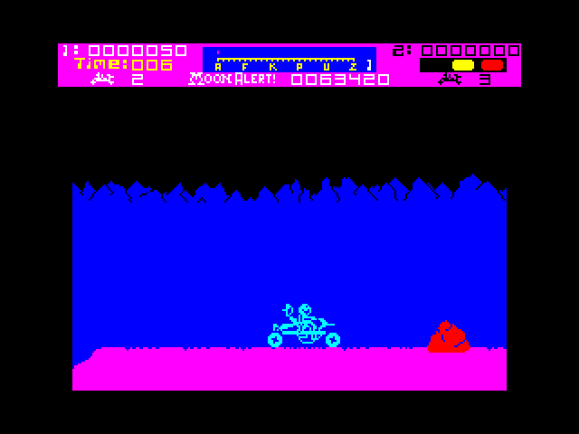 Moon Alert at Spectrum Computing - Sinclair ZX Spectrum games 