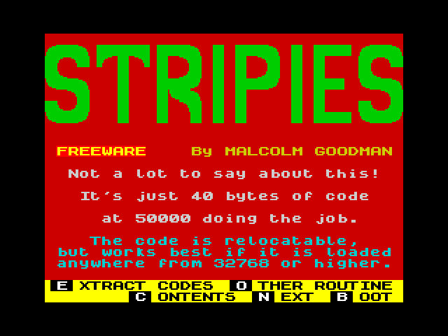 Stripies image, screenshot or loading screen