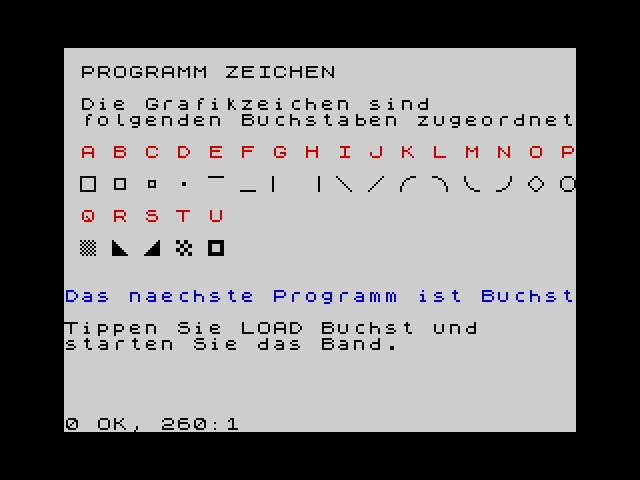 105 Grafikzeichen image, screenshot or loading screen