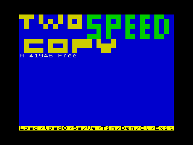 2-Speed Copy image, screenshot or loading screen
