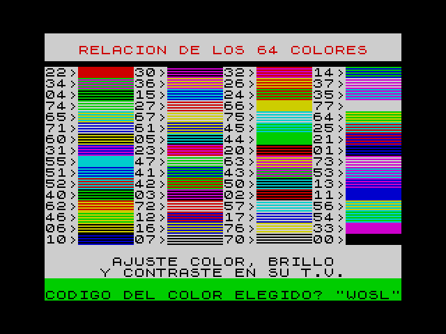 64-Colores image, screenshot or loading screen