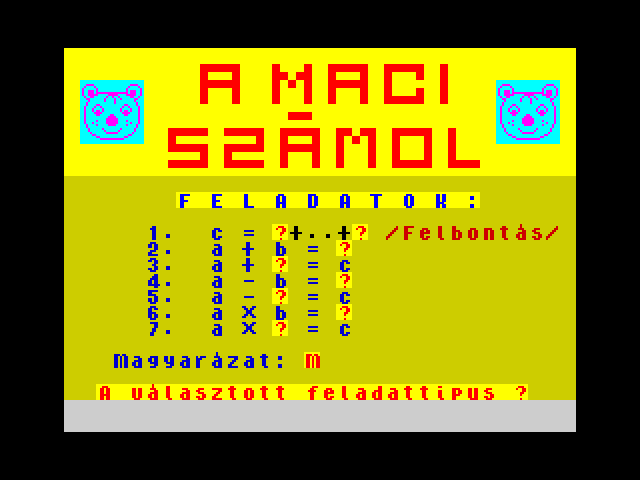 A Maci Szamol image, screenshot or loading screen