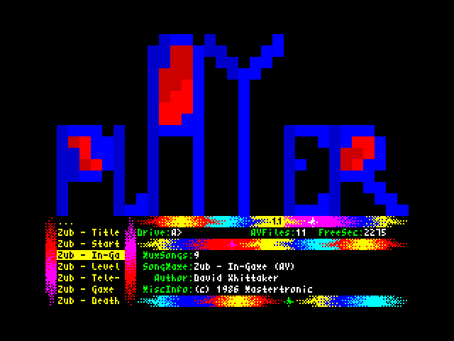 AY Player image, screenshot or loading screen
