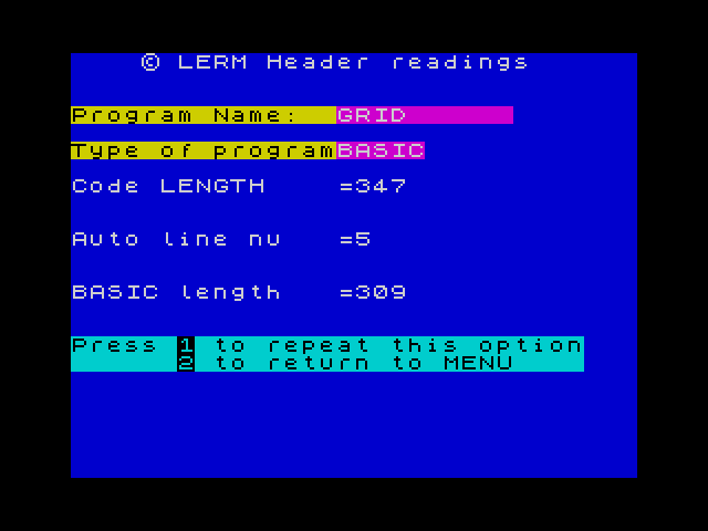 Advanced Header Reader image, screenshot or loading screen