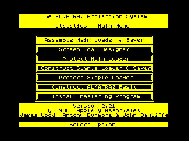 Alkatraz Development Cartridges image, screenshot or loading screen