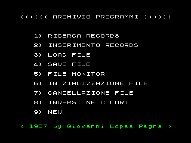 Archivio Programmi image, screenshot or loading screen