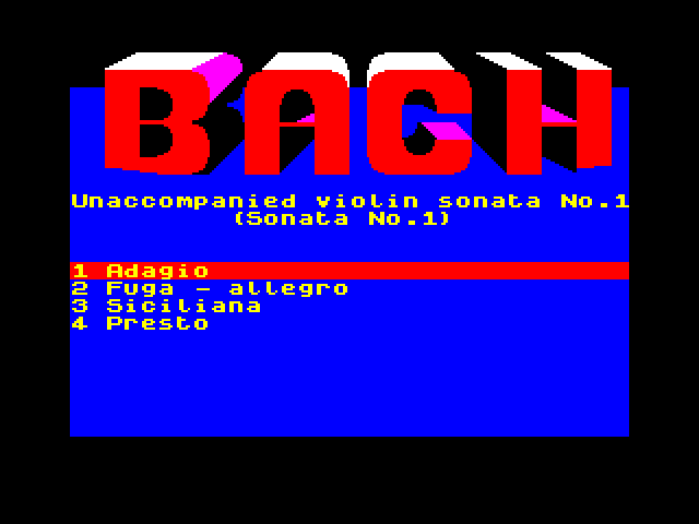 Bach image, screenshot or loading screen
