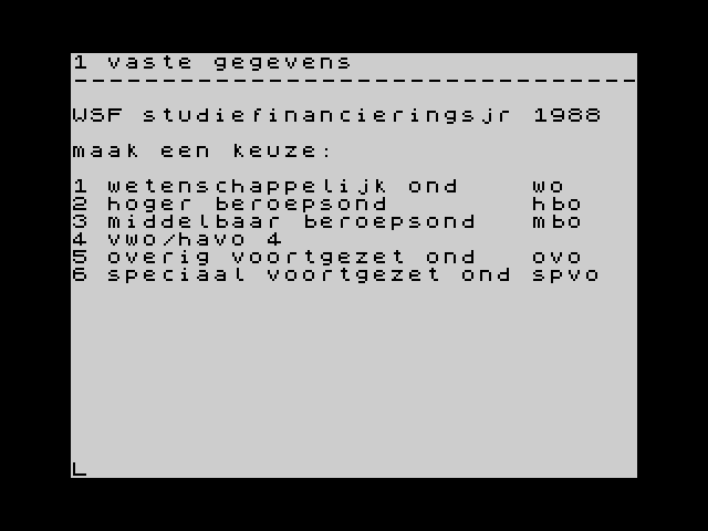 Belastingprogramma 1988 image, screenshot or loading screen