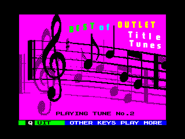 Best of Outlet Title Tunes Classics Volume 1 image, screenshot or loading screen