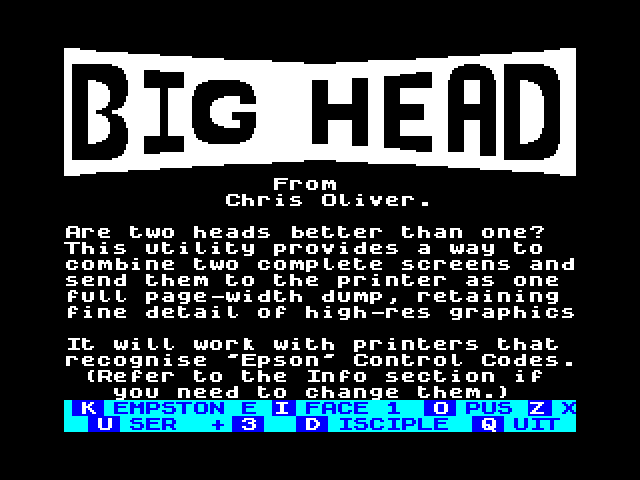 Big Head image, screenshot or loading screen