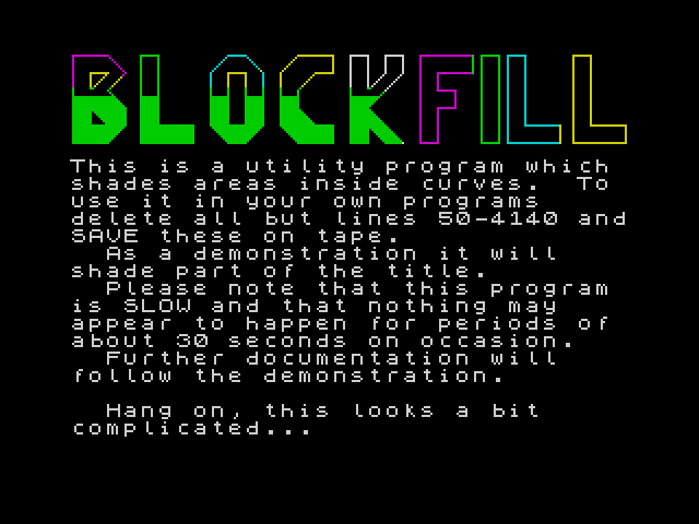 Blockfill image, screenshot or loading screen