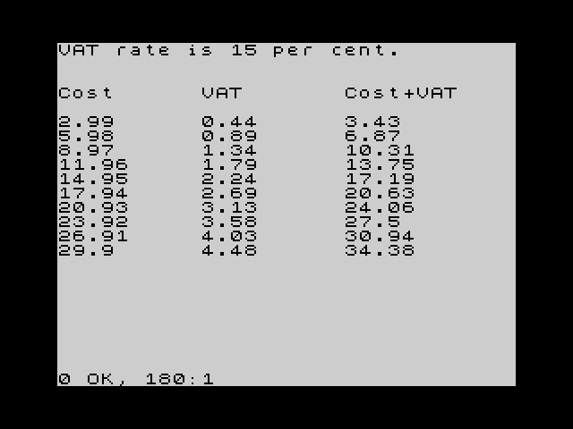 Calculating VAT image, screenshot or loading screen