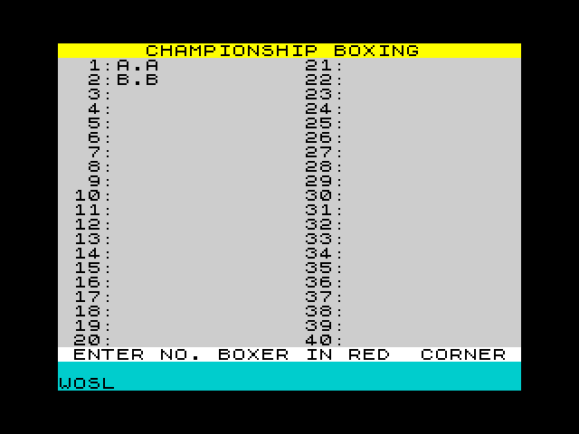 Championship Boxing image, screenshot or loading screen