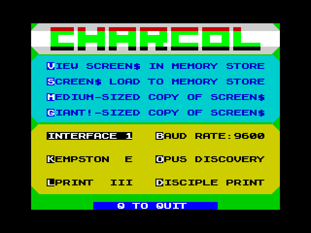 Charcol image, screenshot or loading screen