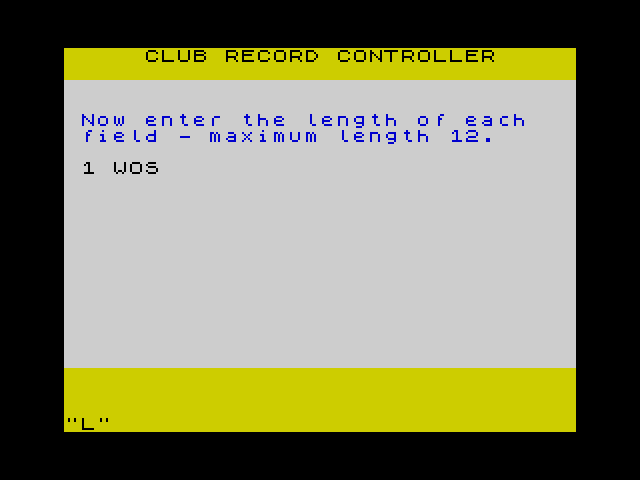 Club Record Controller image, screenshot or loading screen