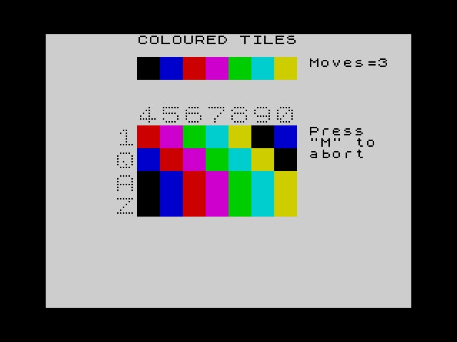 Coloured Tiles image, screenshot or loading screen