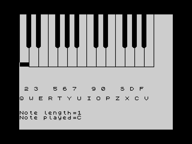 Computer Piano image, screenshot or loading screen