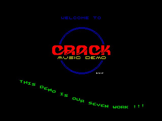 Crack Music Demo image, screenshot or loading screen