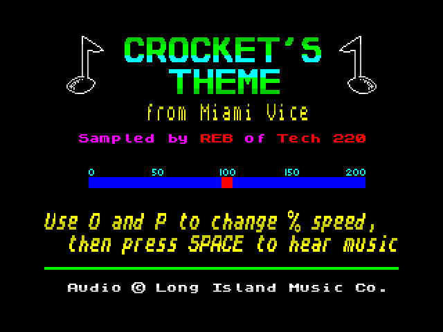 Crocket's Theme image, screenshot or loading screen