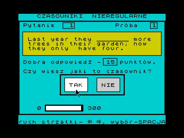 Czasowniki Nieregularne cz. 1 image, screenshot or loading screen