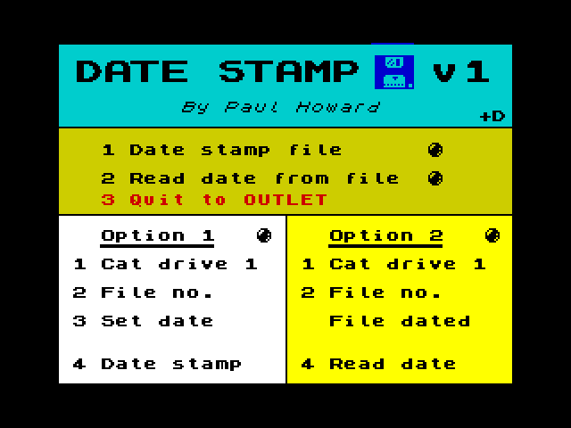 Date Stamp image, screenshot or loading screen