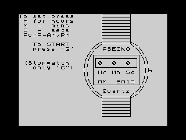 Digital Wristwatch image, screenshot or loading screen