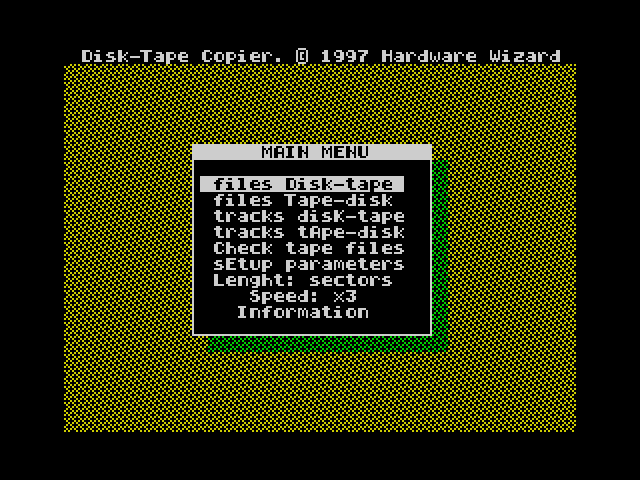 Disk-Tape Copier image, screenshot or loading screen