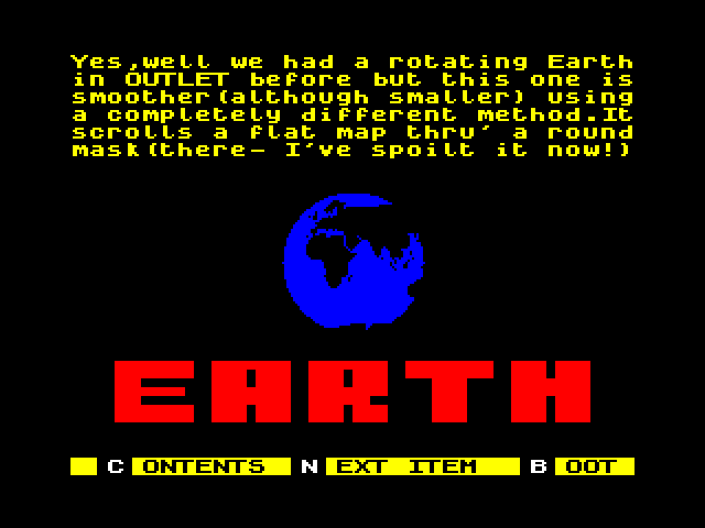Earth image, screenshot or loading screen