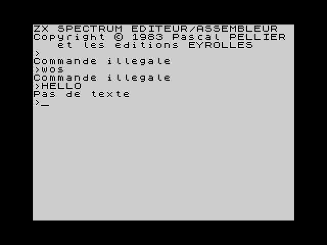 Editeur-Assembleur image, screenshot or loading screen