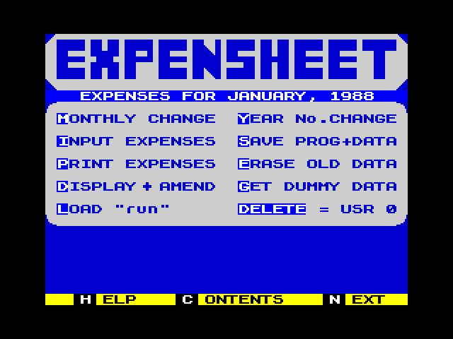Expensheet image, screenshot or loading screen