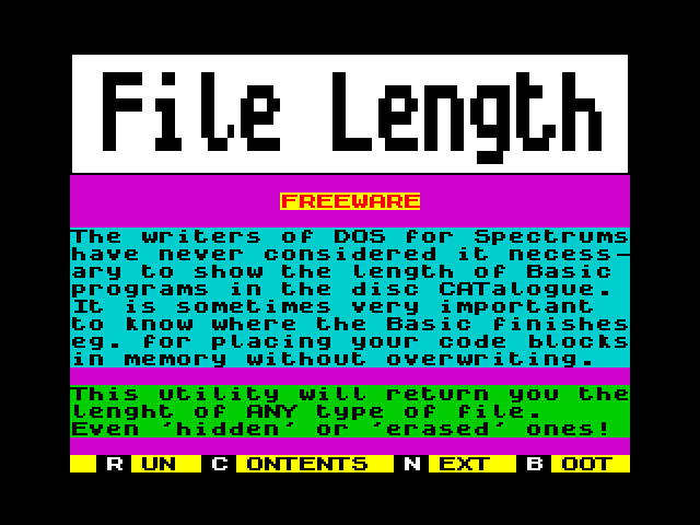 File Length image, screenshot or loading screen