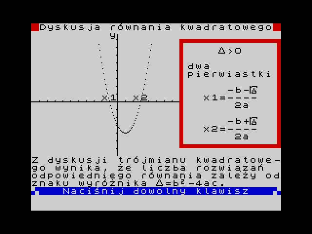 Funkcja Kwadratowa image, screenshot or loading screen