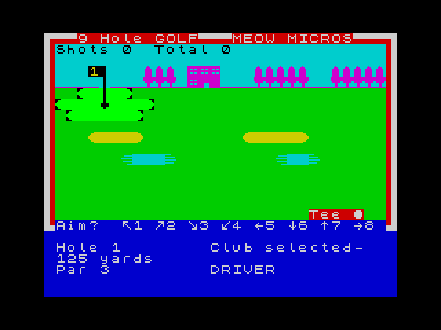 Golf image, screenshot or loading screen