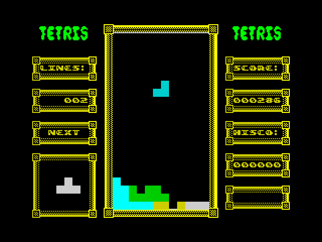 Home Tetris image, screenshot or loading screen