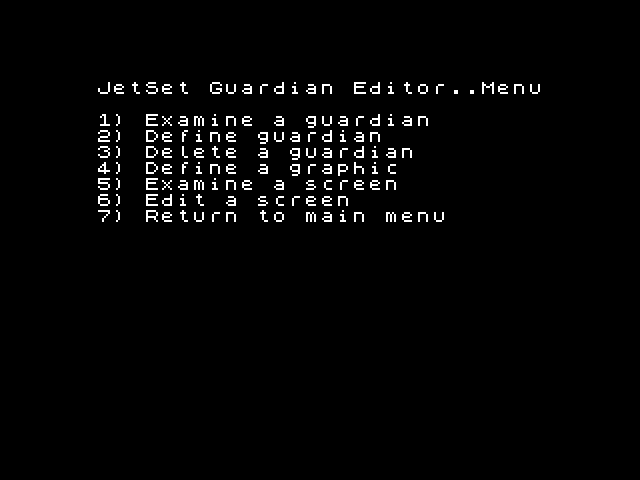 Jet Set Willy: Dr. Jet Set Willy Microdrive Tape image, screenshot or loading screen