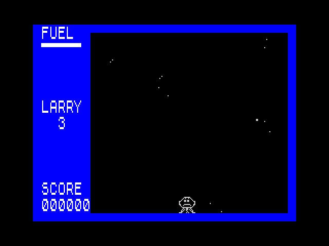 Larry the Lander II - Cosmic Carnage image, screenshot or loading screen