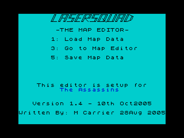 Laser Squad - The Map Editor image, screenshot or loading screen